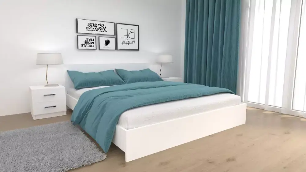 Двуспальная кровать Ронда (Бася) КР-160 дизайн 4