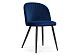 Стул Gabi 1 dark blue / black, Синий