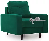 Кресло Лоретт Без механизма Зеленый 