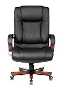 Кресло руководителя Бюрократ T-9925 Walnut дизайн 1