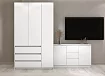 Комплект в гостиную Акация 2.5 м, Белый