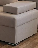 Прямой диван Лофт Еврокнижка Бежевый