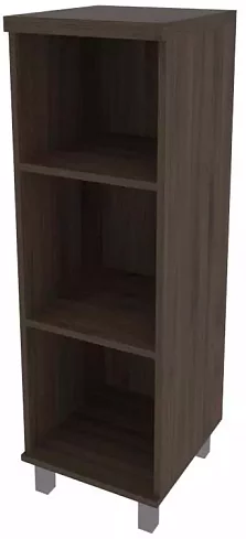 Стеллаж средний узкий Фёст, Коричневый