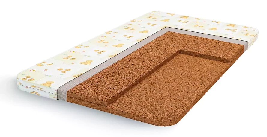Матрас детский Лонакс Малыш Кокос 6, Бежевый
