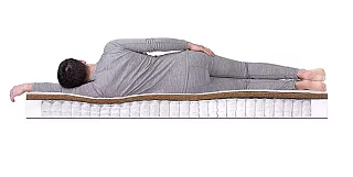 Матрас Дримлайн Баланс Жёсткий TFK Белый