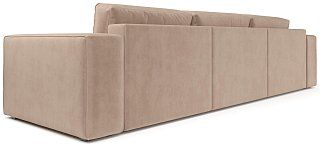 Угловой диван Фессалия Еврокнижка Бежевый