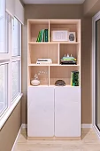Стеллаж Мебелеф-4 Черный 