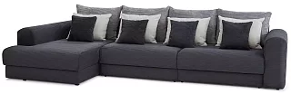 Угловой диван-кровать Мэдискона Еврокнижка Серый 