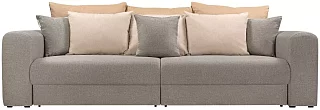 Прямой диван Мэдискона Еврокнижка Бежевый 
