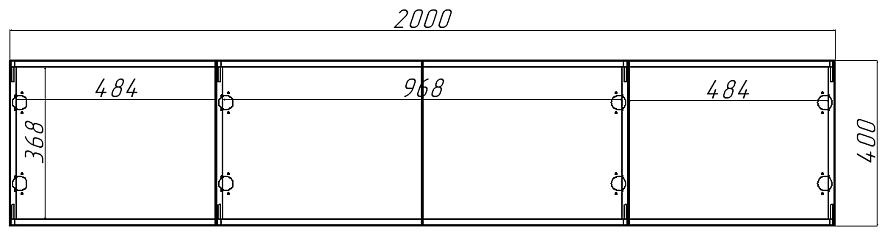 Антресоль Бастион к шкафу 2.0 м кашемир, Бежевый