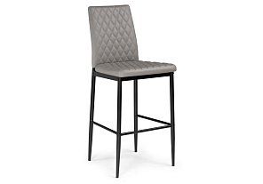 Барный стул Teon gray / chrome 