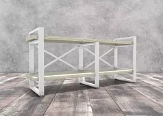 Тумба Айсберг Лофт 120 Белый