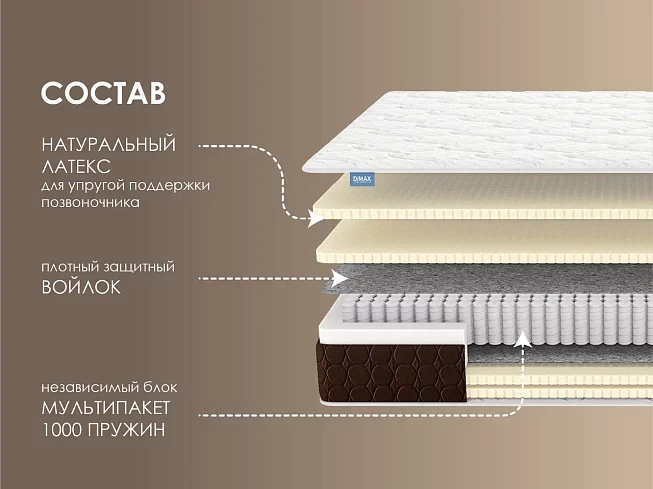 Матрас Димакс Мега, Белый