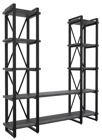 Стеллаж Айсберг Лофт 160х182-4, Белый