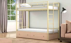 Кровать двухъярусная Валенсия 90 твист (с ящиком) 