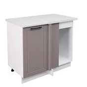 Угловая модульная кухня Кёльн 1.0х1.4м (софт карамель)