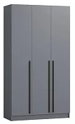 Шкаф трёхстворчатый Бастион 1.5 м № 1 (графит) 
