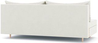 Прямой диван Смайл без локтей Еврокнижка Бежевый 