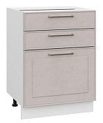 Шкаф нижний с ящиками ШН3Я 600 Милена (шампань)