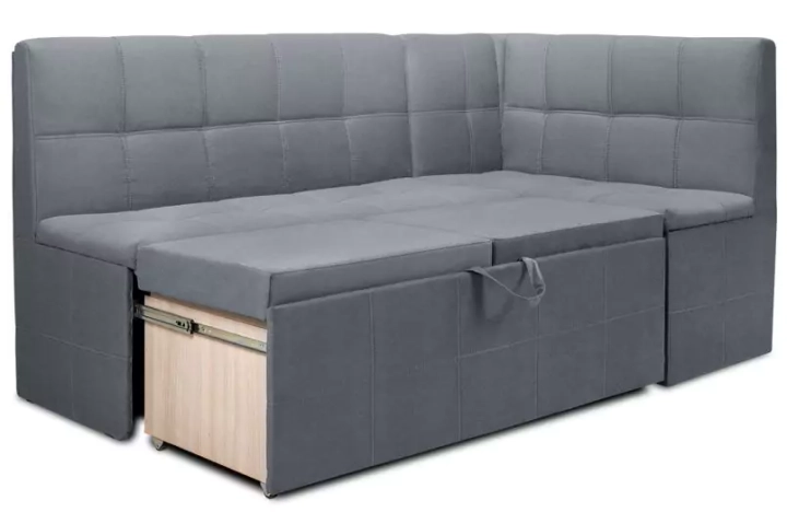 ф128 ф128 Кухонный угловой диван-кровать Домино (Токио) со спальным местом дизайн 9 3