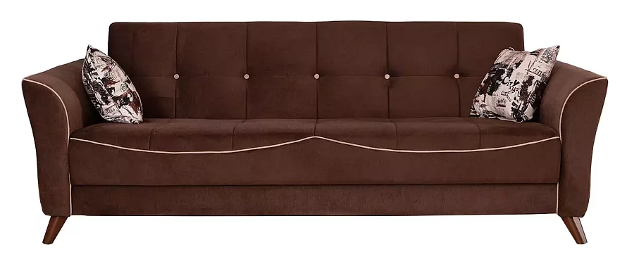 Прямой диван Тиффани, Коричневый