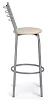 Барный стул Садов ваниль в крапинку / светлый мусс, Бежевый