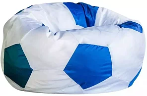 Кресло мяч Бело-голубой 