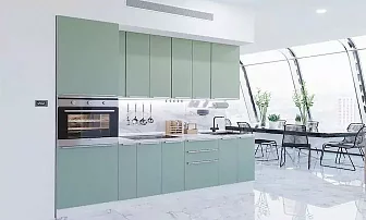 Кухня Фьюжн-03 Silky Mint