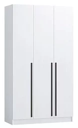 Шкаф трёхстворчатый Бастион 1.5 м № 1 (белый древесный) 
