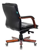 Кресло руководителя Бюрократ T-9927 Walnut-LOW дизайн 1 Черный