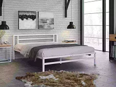 Двуспальная кровать Титан 160*200 Кровати без механизма Бежевый