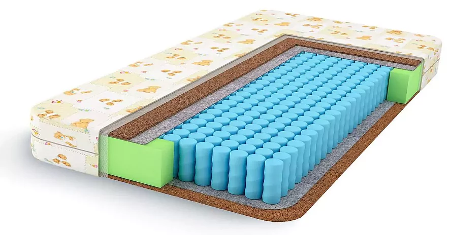 Матрас детский Лонакс Малыш Кокос TFK, Бежевый