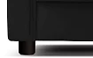 Прямой диван Честер Марсель, Черный
